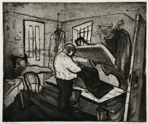 Jewish Tailor — Will Barnet