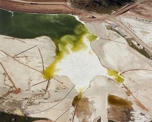 Waste Pond, Colstrip, Montana — David T Hanson