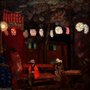 Night Scene In Paris