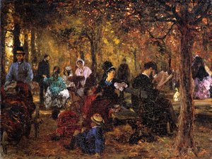 Recollection of the Luxembourg Gardens
