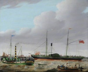 The 'lion' And 'calder' Off Goole — William Griffin