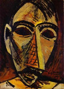 Head Of A Man — Pablo Picasso, Cubism