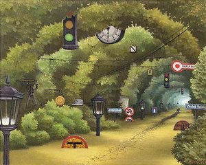 A Street — Jacek Yerka