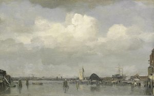 Harbour View — Jacob Henricus Maris