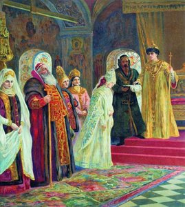 The Choice Of A Bride By Alexis Of Russia — Konstantin Yegorovich Makovsky, Contemporary Realism
