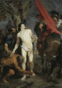 Saint Sebastian Bound For Martyrdom — Sir Anthony Van Dyck