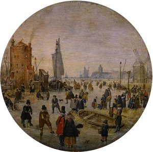 Winter Landscape — Hendrick Avercamp, Dutch Golden Age