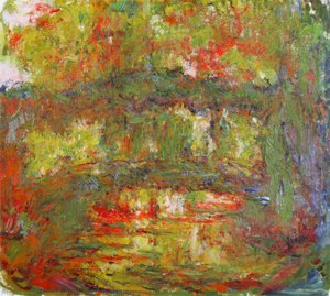 El Puente Japonés En Giverny — Claude Monet, Impressionism