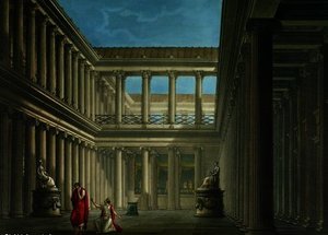Interior of the Basilica in Pompeii