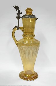 Hinged Lid Pitcher — Josef Lobmeyr And Louis Lobmeyr