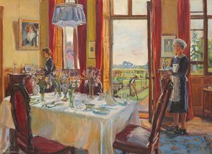 Thoresby Dining Room — Marie Louise Roosevelt Pierrepont