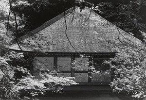 West Elevation Of The Main Hall Of The Muro Ji, The Eight Century Japanese Temple (autumn) — Ken Domon