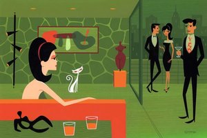 Balcony On Fifth — Josh Agle (shag)