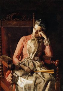 Portrait Of Amelia C Van Buren — Thomas Eakins