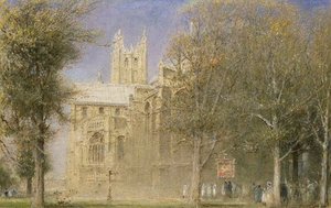 Canterbury Cathedral — Albert Goodwin