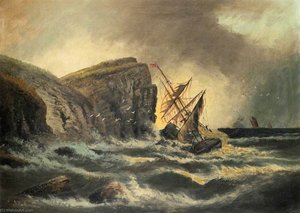 Ship Wreck — Alfred Worthington