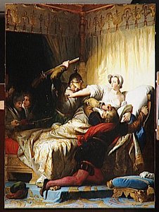 Scene Du Massacre De La Saint Barthelemy (24 Aout 1572) — Alexandre Évariste Fragonard, Neoclassicism And Romanticism
