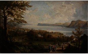 VIEW OF THE HUDSON RIVER VALLEY