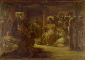 Le Christ Et La Madeleine — Eugène Anatole Carrière