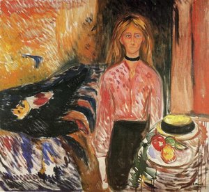 The Murderess — Edvard Munch, Expressionism