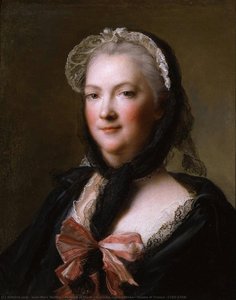 Portrait Of Marie Leczinska (leszczynska), Queen Of France (1703-1768) — Marc Nattier, Rococo