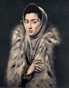 Lady With A Fur — El Greco