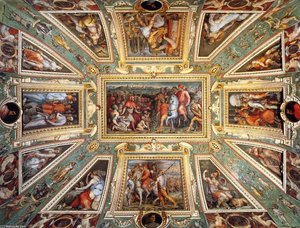 Deckenmalerei — Giorgio Vasari, Italienischer Manierismus
