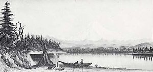 Mount Tacoma (Mount Rainier, Washington), (painting)