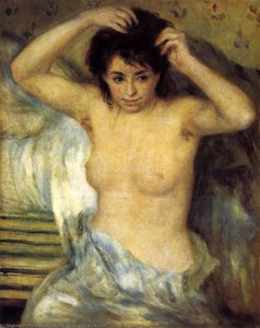 Torso (bust Of A Woman) — Pierre-auguste Renoir, Impressionist Painting