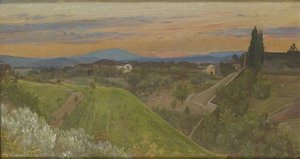 View Of Monte Amiata, Tuscany — Giovanni Costa