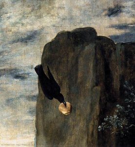 St. Anthony Abbot Und St. Paul Der Weise — Diego Rodríguez De Silva Y Velázquez, Baroque Realism
