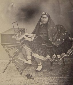 Anis Al-dowleh — Nāser-ad-din Schah Qajar, Persian Painting