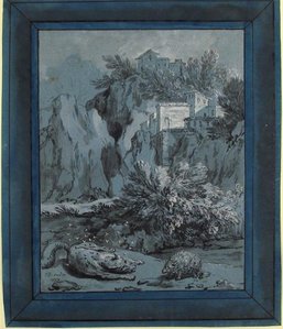 The Fox, The Flies, And The Hedgehog — Jean-baptiste Oudry, Baroque