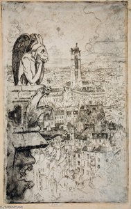 Paris From Notre-dame — Joseph Pennell
