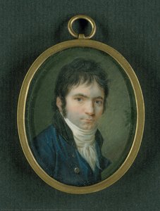 Ivory Miniature — Christian Frederik Emil Horneman