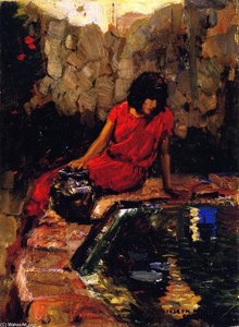 Woman At The Well — Joseph Kleitsch