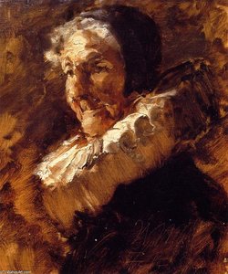 Portrait Of A Woman — William Merritt Chase