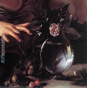 Boy Bitten By A Lizard (detail) — Caravaggio, Baroque
