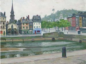 A Riverside Town — Arnold Borisovich Lakhovsky