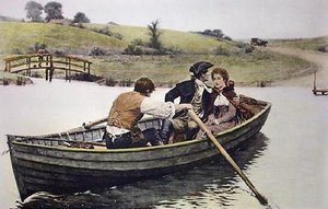 A Stern Chase, Is A Long Chase — Эдмунд Блэр Лейтън