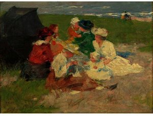At The Shore — Edward Henry Potthast