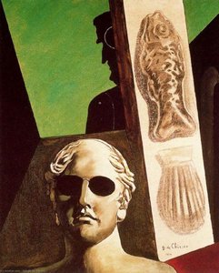 Portrait Of Guillaume Apollinaire — Giorgio De Chirico