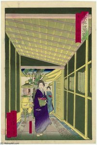 The Jusenrô Restaurant — Tsukioka Yoshitoshi