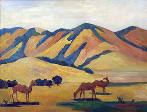 Mountain Landscape — Martiros Sarian