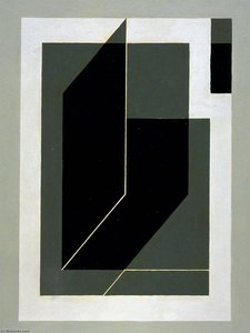 Bent Black (b) — Josef Albers