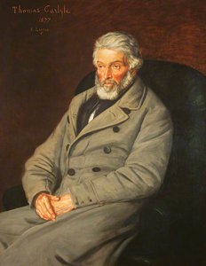 Thomas Carlyle (1795–1881), Historian And Essayist — Alphonse Legros