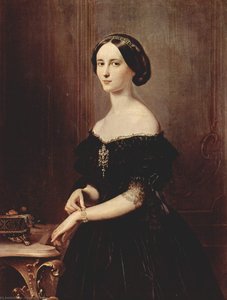 Portrait Of A Venetian Woman — Francesco Hayez, Romanticism