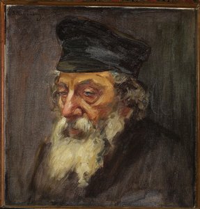 Head Of A Jew — Samuel Hirszenberg