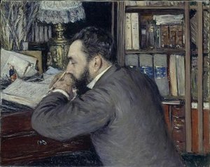 Henri Cordier, Professeur A L'ecole Des Langues Orientales — Gustave Caillebotte