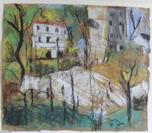 Place Vintimille (also Known As Berlioz Park) — Jean-édouard Vuillard